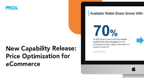 New Capability Release: Price Optimization for eCommerce
