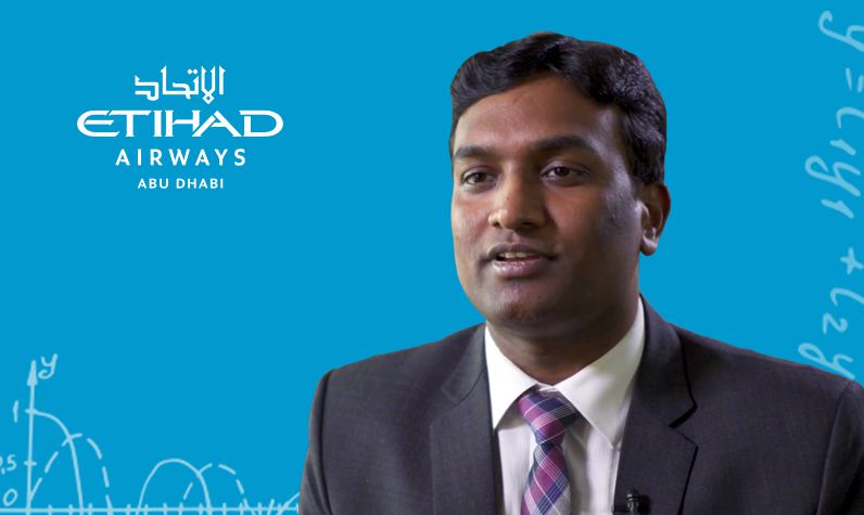 Etihad Airlines customer testimonial thumbnail image of Goutham